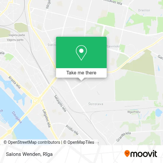 Salons Wenden map