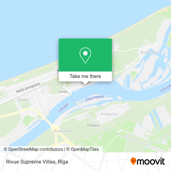 Rivue Supreme Villas map