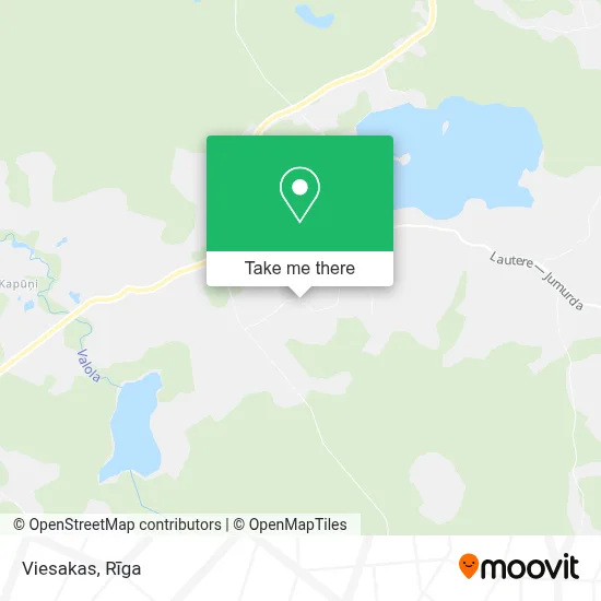 Viesakas map