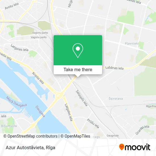 Azur Autostāvieta map