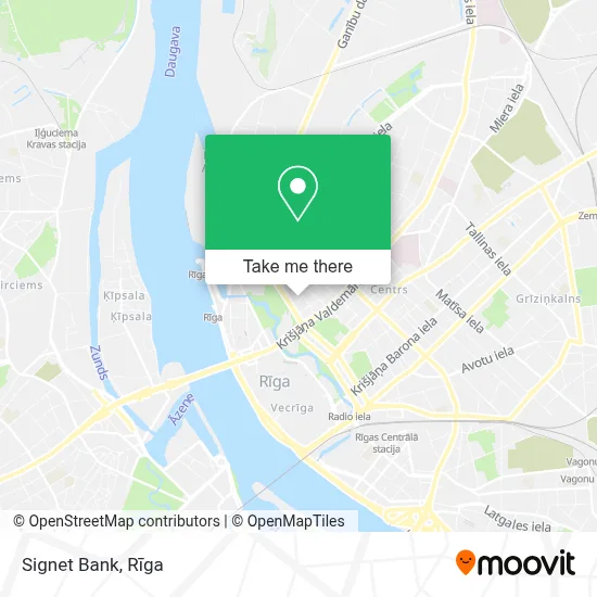 Signet Bank map
