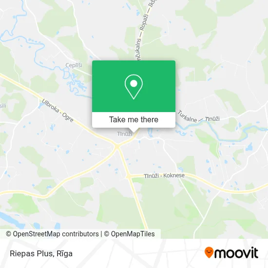 Riepas Plus map