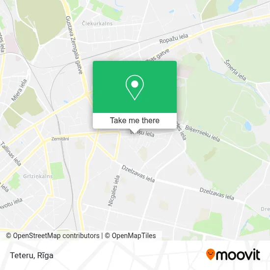 Teteru map