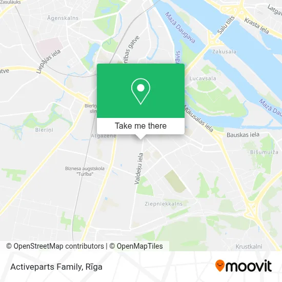 Activeparts Family map