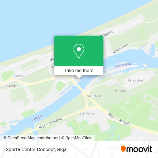 Sporta Centrs Concept map
