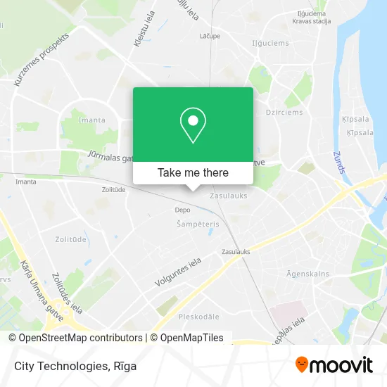 City Technologies map