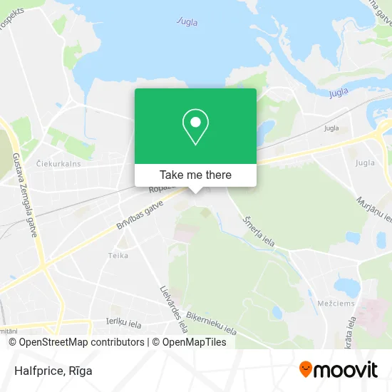 Halfprice map