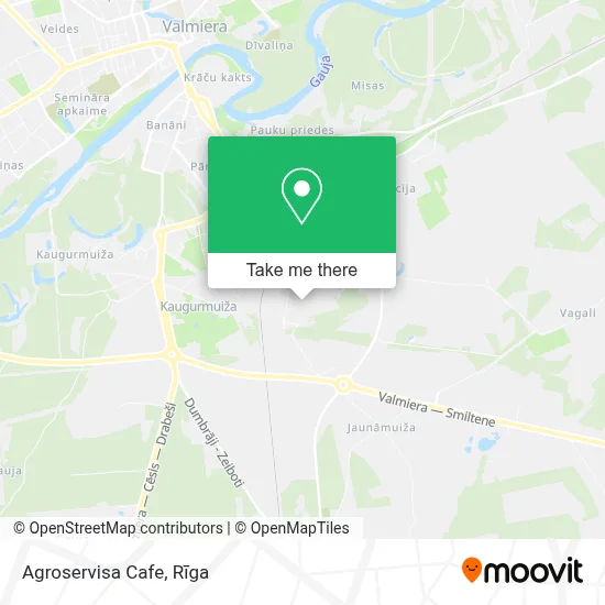 Agroservisa Cafe map
