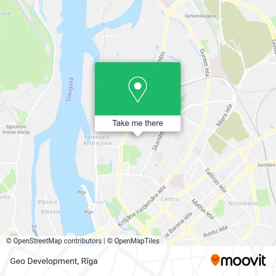 Geo Development map