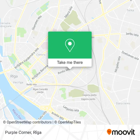 Purple Corner map