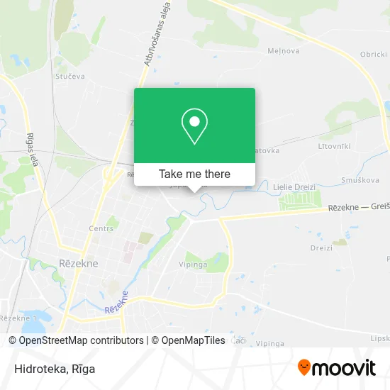 Hidroteka map