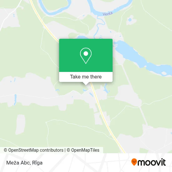 Meža Abc map