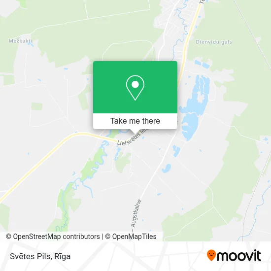 Svētes Pils map