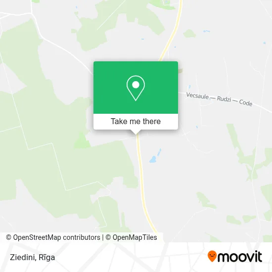 Ziedini map