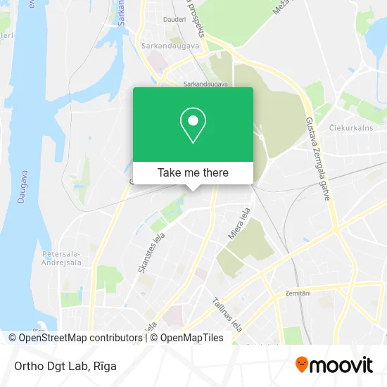 Ortho Dgt Lab map