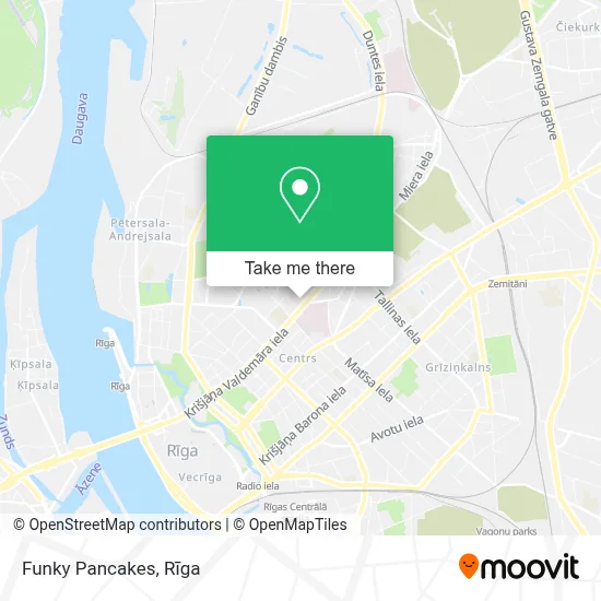 Funky Pancakes map