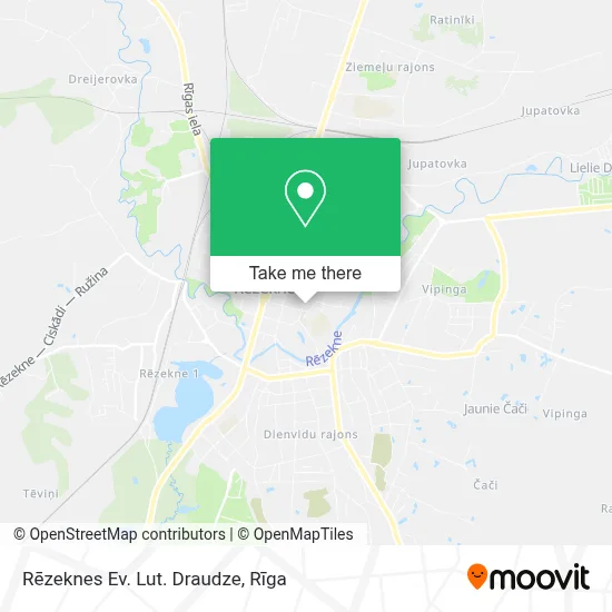 Rēzeknes Ev. Lut. Draudze map