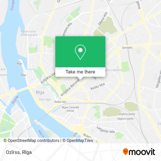 Ozīrss map