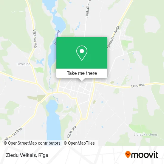 Ziedu Veikals map