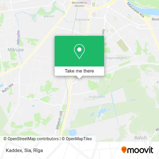 Kaddex, Sia map