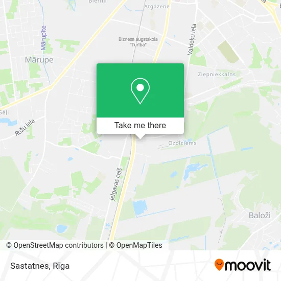 Sastatnes map