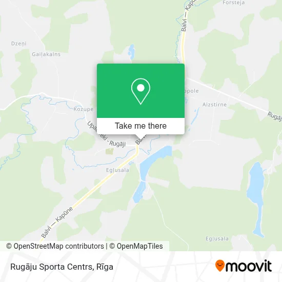 Rugāju Sporta Centrs map