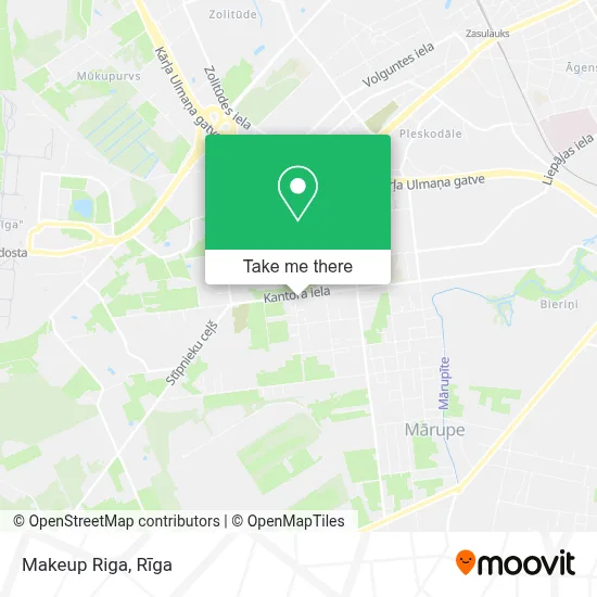 Makeup Riga map