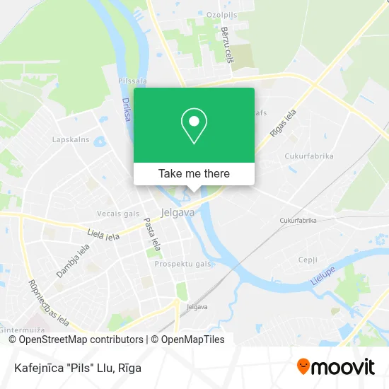 Kafejnīca ''Pils'' Llu map