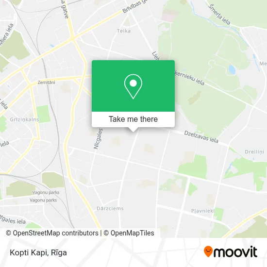 Kopti Kapi map