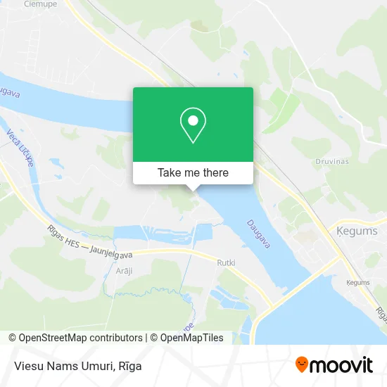 Viesu Nams Umuri map