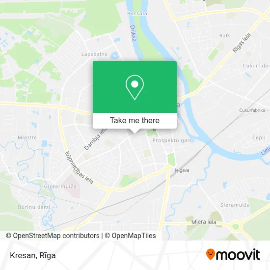 Kresan map