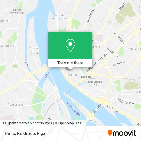 Baltic Re Group map