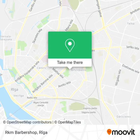 Rkm Barbershop map