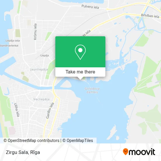 Zirgu Sala map