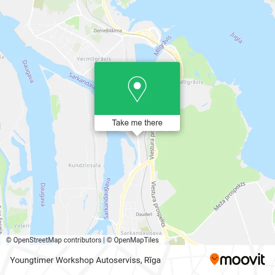 Youngtimer Workshop Autoserviss map