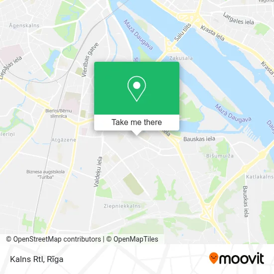 Kalns Rtl map