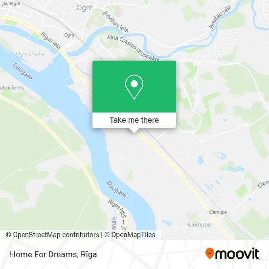 Home For Dreams map