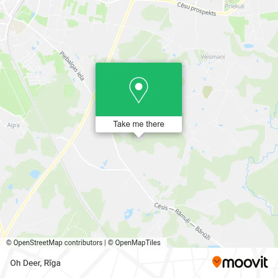 Oh Deer map
