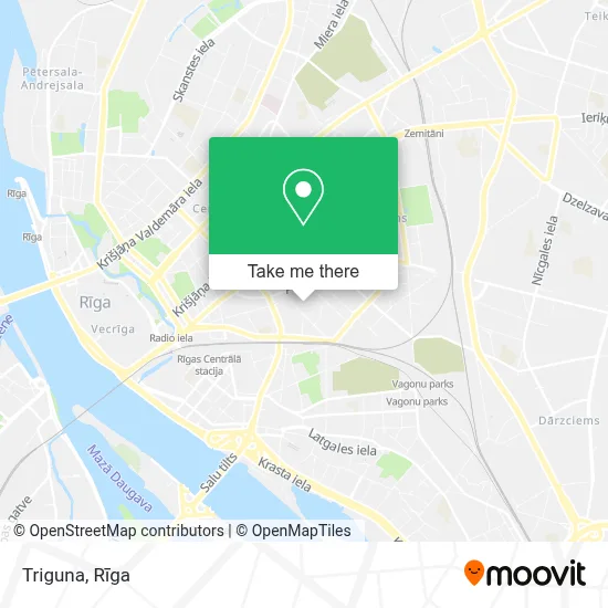 Triguna map
