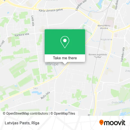 Latvijas Pasts map