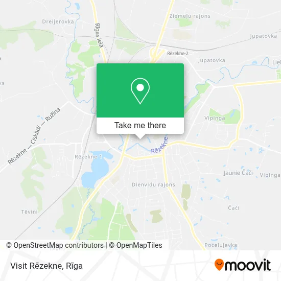 Visit Rēzekne map