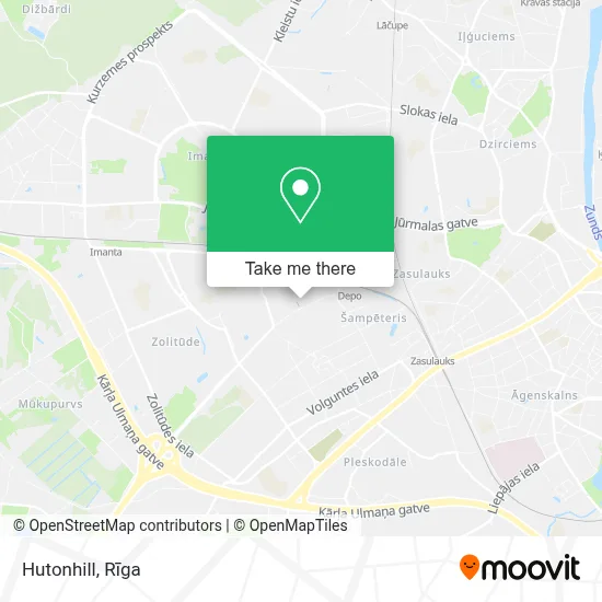 Hutonhill map