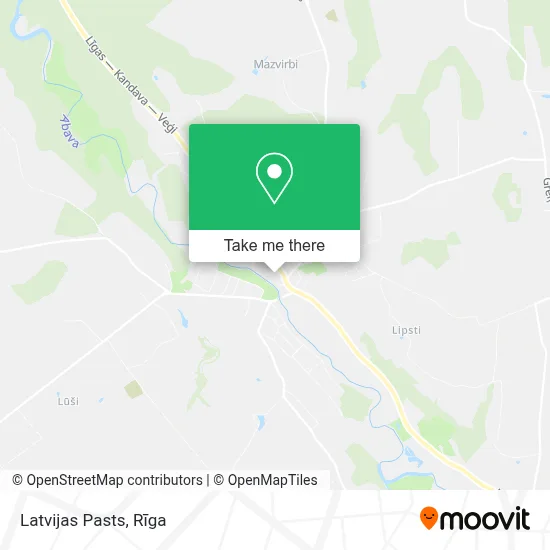 Latvijas Pasts map