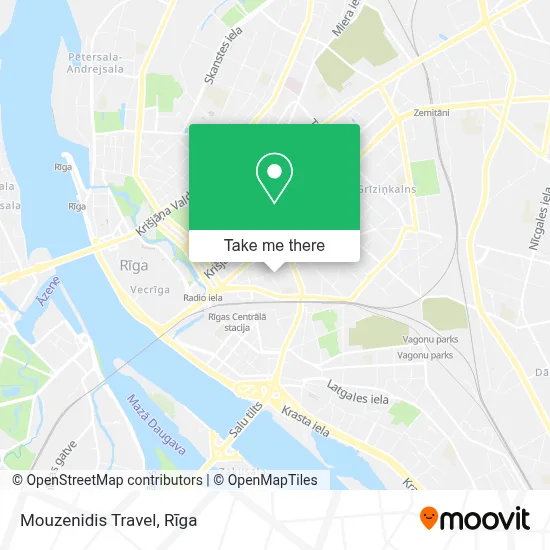 Mouzenidis Travel map