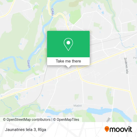 Jaunatnes Iela 3 map