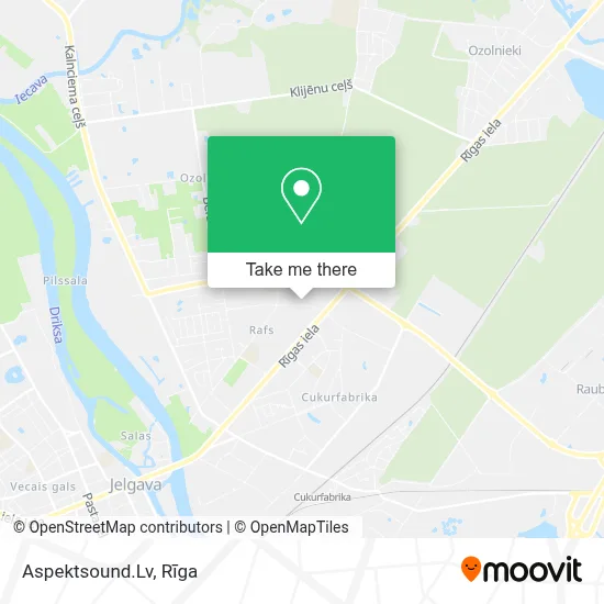 Aspektsound.Lv map