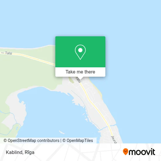 Kablind map