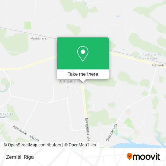 Zemiši map