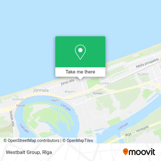 Westbalt Group map