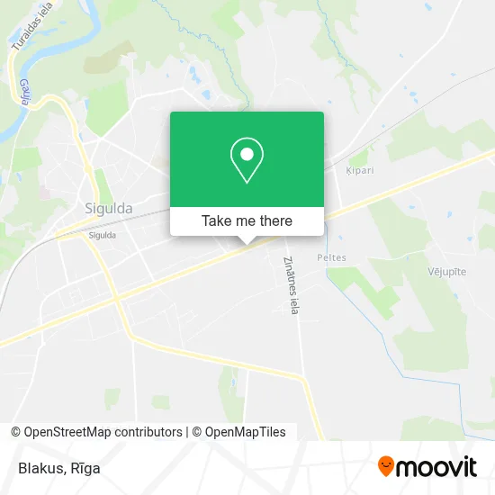 Blakus map